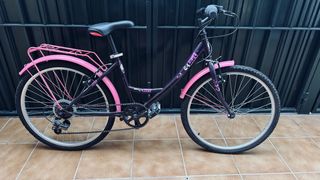 Bicicleta niña 24 Morada