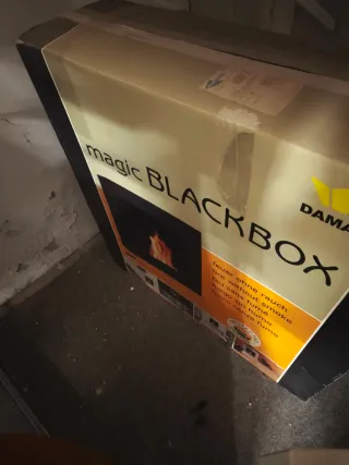 Chimenea Fuego Camara Black Box