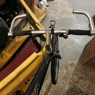 Bicicleta Negra Montaña