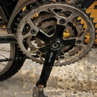 Bicicleta Negra Montaña