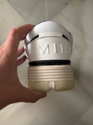 Amiri MA-1 Zapatillas Beige y Blancas