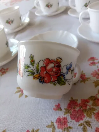 JUEGO SEIS SERVICIOS DE CAFÉ DE ARCOPAL