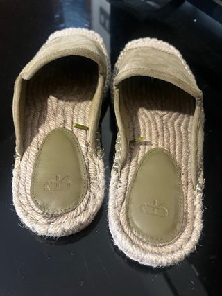 Sabotti Espadrillas Verdi Oliva