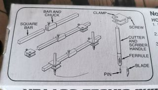 Compás de barra X-ACTO 7754 + cortador de círculos
