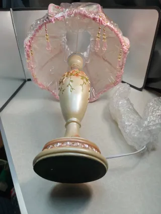 Lámpara de mesa estilo Victoriano