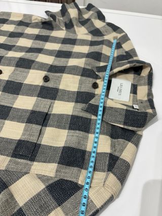 Camicia Les Deux Uomo Beige/Nero Taglia L