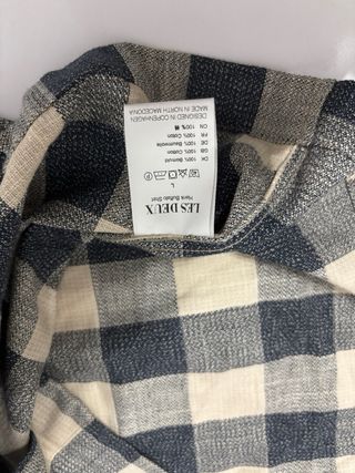 Camicia Les Deux Uomo Beige/Nero Taglia L