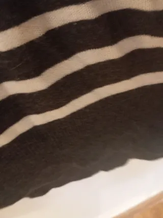 Camisa larga de rayas