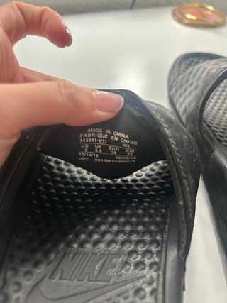 Chanclas Nike Negras Talla [Talla]