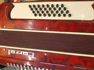 Acordeón Parrot Rojo