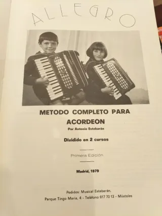 Acordeón Parrot Rojo