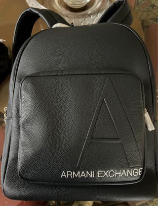Mochila Armani Exchange Azul Nova