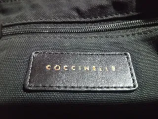 Borsa a spalla Coccinelle nera in pelle
