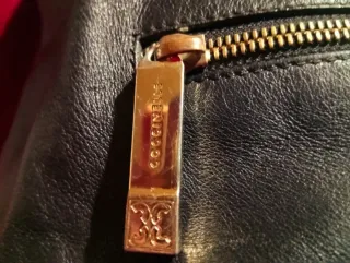Borsa a spalla Coccinelle nera in pelle