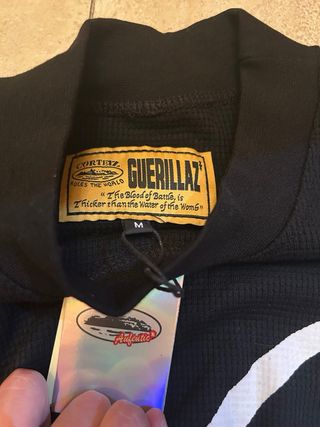 Camiseta Corteiz manga larga negra