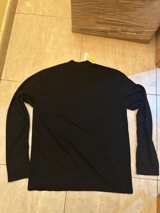 Camiseta Corteiz manga larga negra