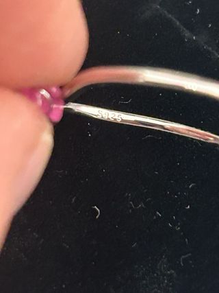 Set gioielli argento 925 con tulipani