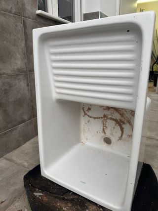 Pila de lavar Sangra blanca