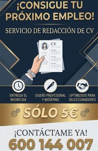 REDACCIÓN DE CV!