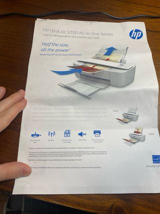 Impresora HP DeskJet 3720