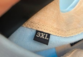 Camicia Ascot Sport Uomo Lino e Cotone XXXL