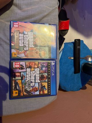 PS4 Grand Theft Auto V y The Trilogy