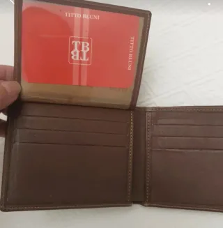 Cartera Titto Bluni Piel Marrón