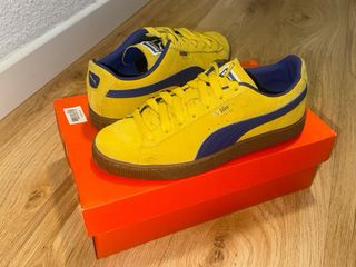 Zapatillas Puma Amarillas y Azules