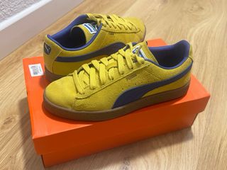 Zapatillas Puma Amarillas y Azules