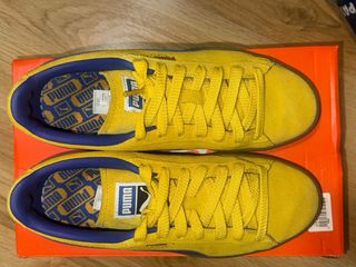 Zapatillas Puma Amarillas y Azules