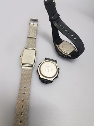Lote 3 relojes Casio, Medal