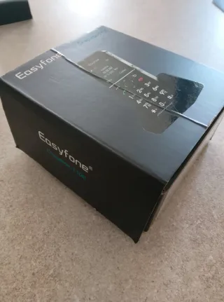 Telefono Easyfone 4G Anziani Nero