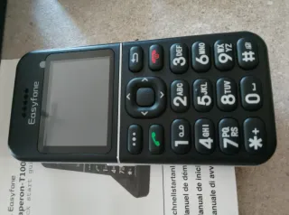 Telefono Easyfone 4G Anziani Nero