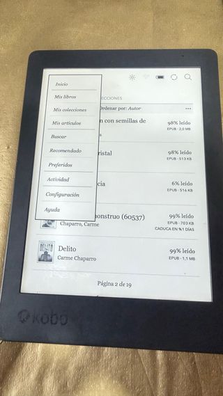 Kobo Aura Nero
