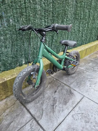 Bicicleta infantil 12 verde