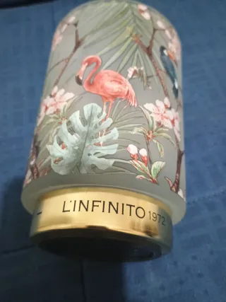 Lampada L'infinito Vetro Floreale