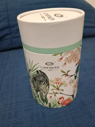 Lampada L'infinito Vetro Floreale