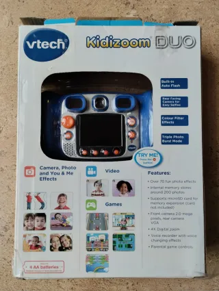 Cámara Infantil VTech Kidizoom DUO Azul