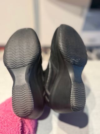 Zapatillas Yumas Negras Plataforma