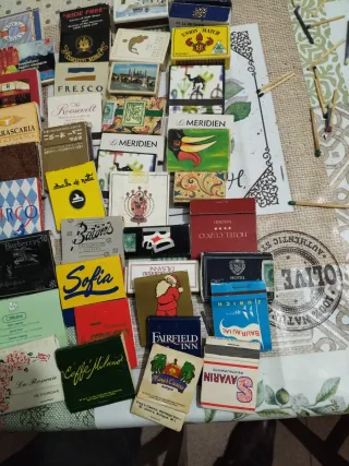 Collezione scatoline fiammiferi anni '70