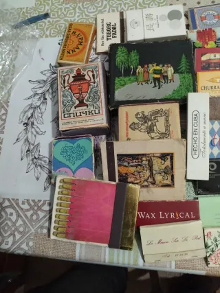 Collezione scatoline fiammiferi anni '70