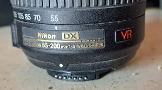 Objetivo Nikon 55-200mm f/4-5.6G IF-ED VR