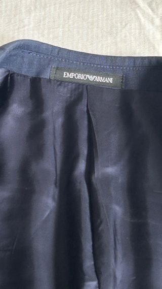 Americana Emporio Armani Talla 52 Azul