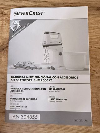 Batidora SilverCrest Multifuncional con Accesorios