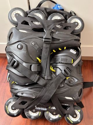 Patines RollerBlade Talla 43 Negro/Amarillo