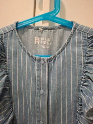 Tutina gessata Blue Ridge bambina 11-12 anni