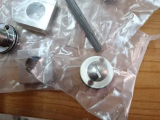 Condena Níquel Mate Cuadrada 30x30mm