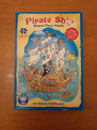 Puzzle Barco Pirata 100 Piezas Orchard Toys