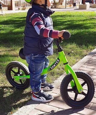 Bici sin pedales Sawyer Bikes verde