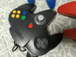 Mandos Nintendo 64 (N64) - Azul, Rojo, Negro
